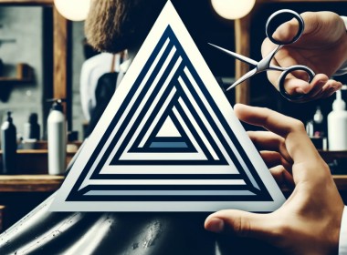 Barber care about hare and beard